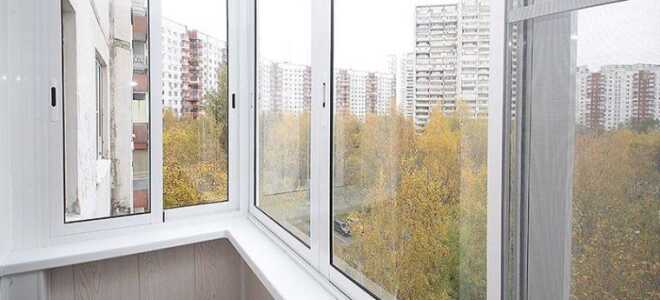 Раздвижные окна на балкон