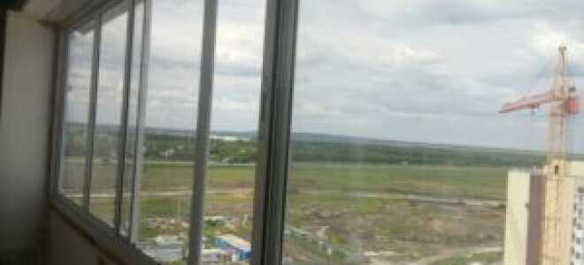 Замена стеклопакета в алюминиевом профиле