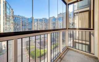 Французское остекление балкона — плюсы и минусы