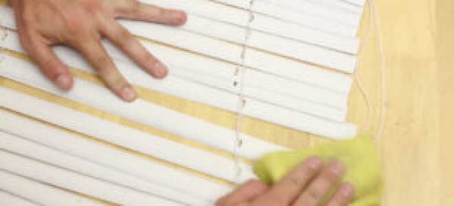 Как снять жалюзи с окна, чтобы помыть?