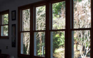 Замена стеклопакета в деревянных окнах