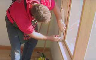 Правильный монтаж деревянных окон