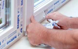 Как очистить пленку с пластиковых окон