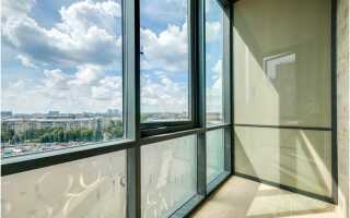 Панорамное остекление балкона