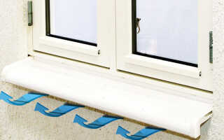Холодный подоконник у пластикового окна: причины