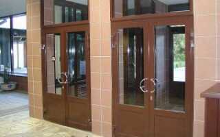 Уличные входные пластиковые двери — выбор, преимущества и недостатки