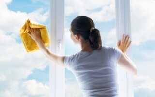 Как и чем мыть пластиковые окна?