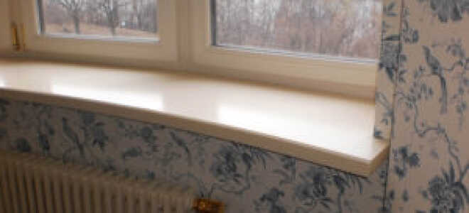 Как поставить подоконник к пластиковому окну своими руками?