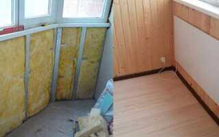 Чем лучше утеплять пол на балконе и лоджии?