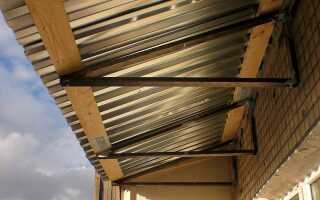 Что делать, если течет козырек на балконе?