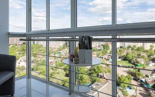 Особенности французского остекления балкона в панельном доме