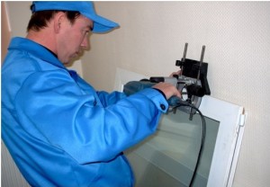 установка клапанов на пластиковые окна