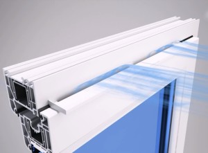 Следующий пример — вентиляционный клапан REHAU-Climamat