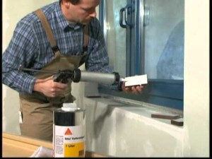 метод монтажа верзалитовых подоконников