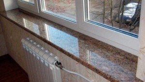 Подоконники из искусственного камня