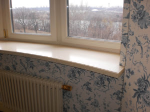 Как поставить подоконник к пластиковому окну?