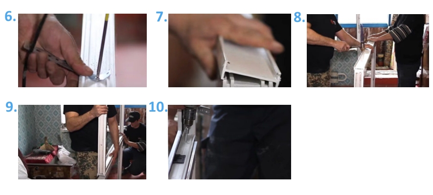 Подготовка балконного блока к установке