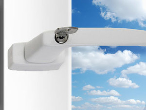 Ручка для пластикового окна с замком