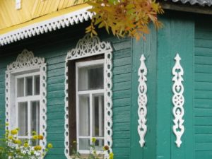 речь идет о резных наличниках