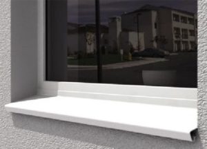 отлив желательно устанавливать под окно