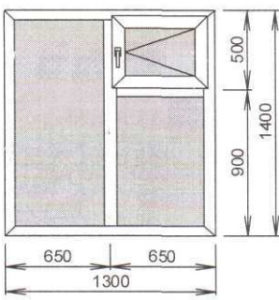 на кухне есть форточка
