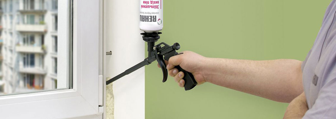 пена для установки окна зимой