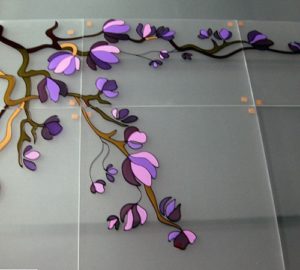 как сделать витраж на стекле своими руками