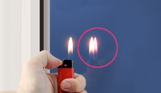 Проверка энергосберегающего окна