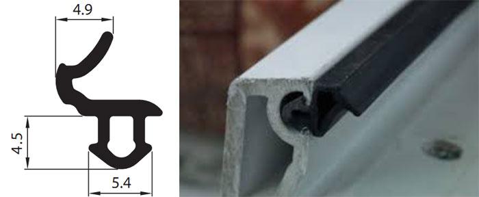 Однолепестковый уплотнитель 