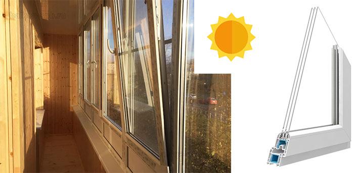 Высокий показатель светопропускания 