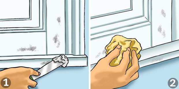 удаление старой краски