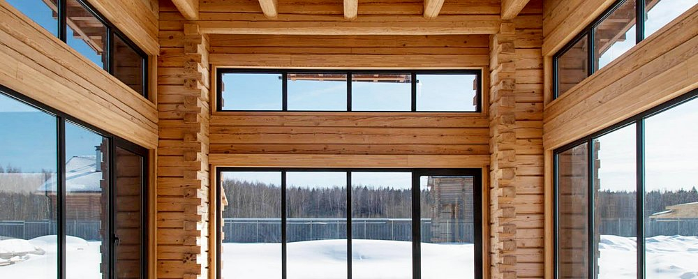 остекление деревянных домов