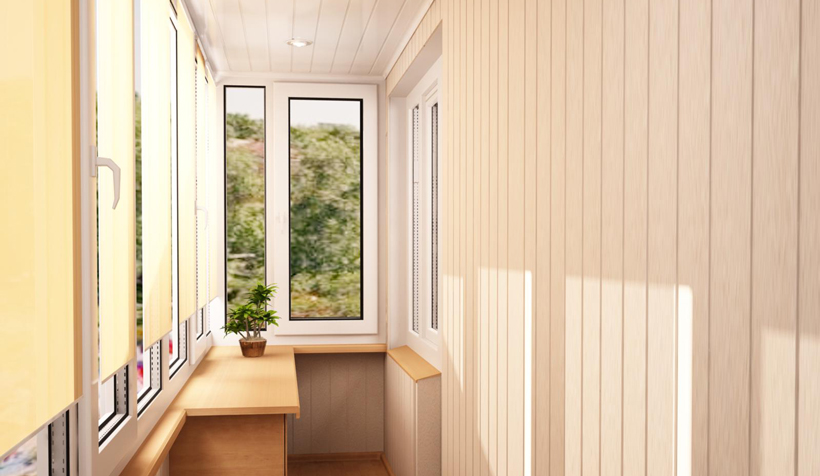 Отделка пластиковыми панелями