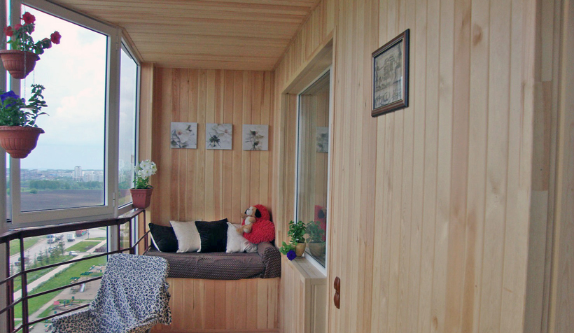 Отделка вагонкой