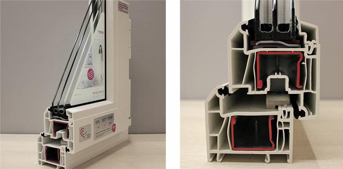 Модель в разрезе