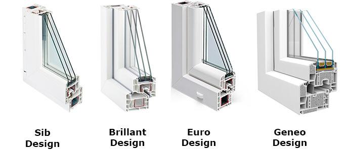 Разные модели Rehau