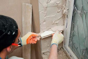 Оштукатуривание откосов