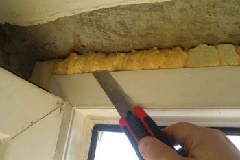 Снятие штапика