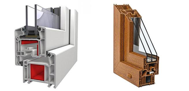 Veka Softline 70 и 82 в сечении