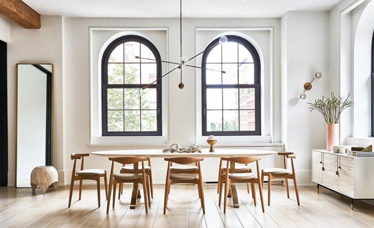 Фигурные окна со шпросами