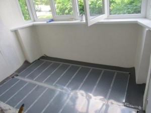 Несколько слов о теплом поле на балконе (лоджии)