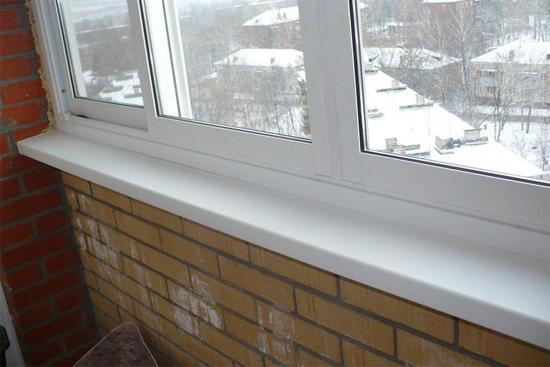 Пример работы c холодным остеклением