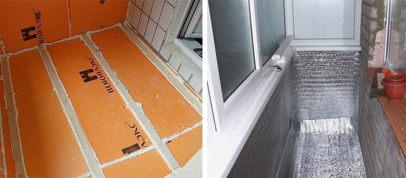 Утепление. Вид изнутри