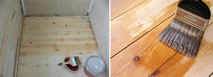 Покрытие лаком