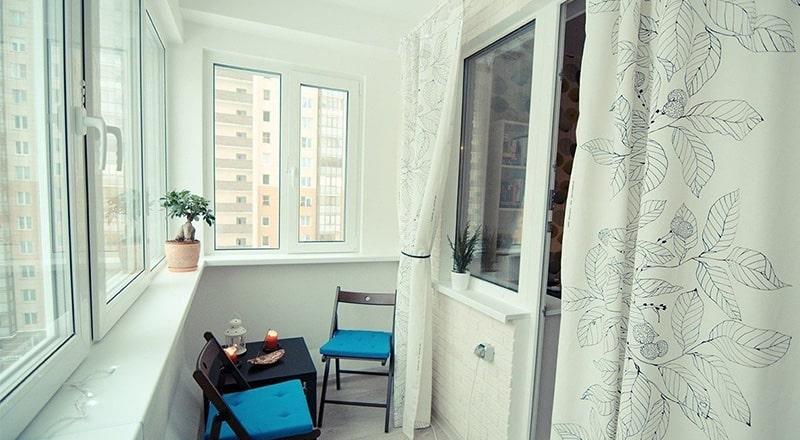 ПВХ профили. Вид изнутри