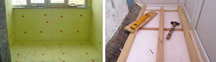 Метод с пенопластом